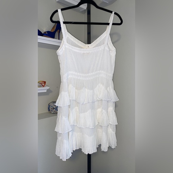 MAJE
Plumetis V-neck Xcrepe midi dress - Picture 5 of 13